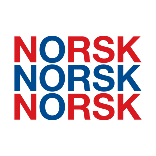 NORSK Norwegian Flag T-Shirt