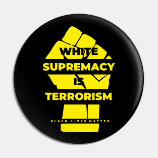 Black Lives Matter (yellow) Pin