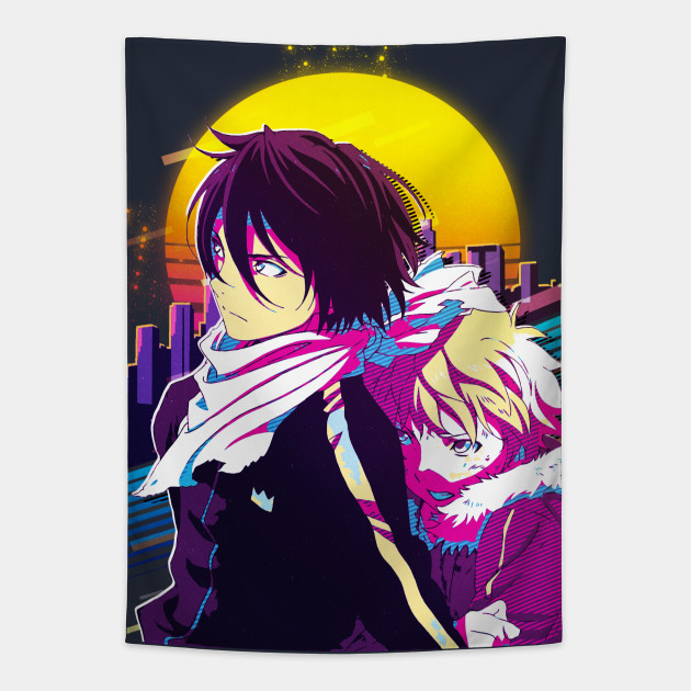 Noragami Yato And Yukine Noragami Tapestry Teepublic The three of them battle you who bring harm to humans as yato's hidden history is. teepublic