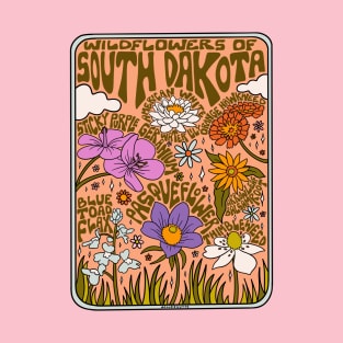 South Dakota Wildflowers T-Shirt