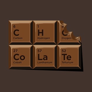 Chocolate Periodic Table T-Shirt