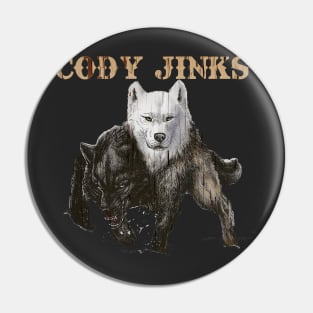 Cody Jinks (cover) vintage look Pin