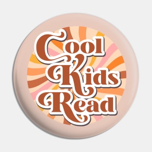 Cool Kids Read Pin