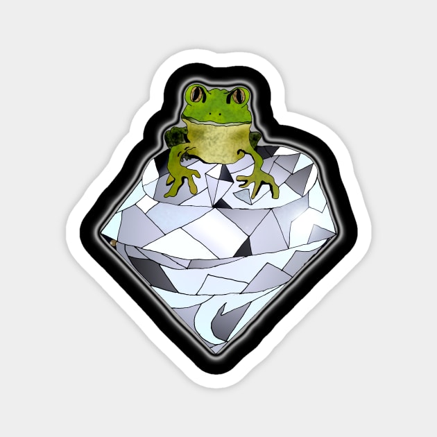 Diamond Frog Magnet by IanWylie87