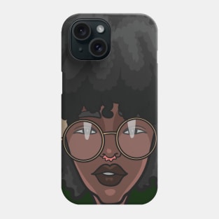 Natural Hair Diva Afro Queen Phone Case