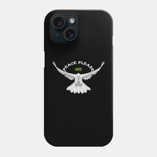 Peace Please Phone Case by emma17