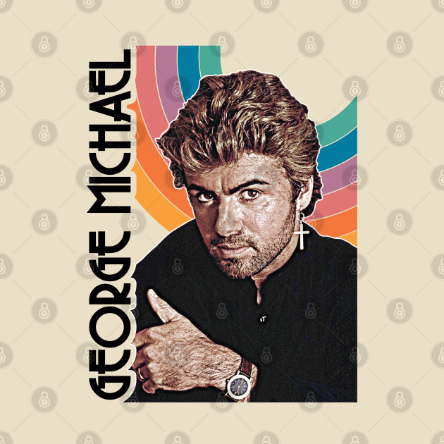 George Michael 80s Icon Retro FanArt Tribute - George Michael - Phone Case