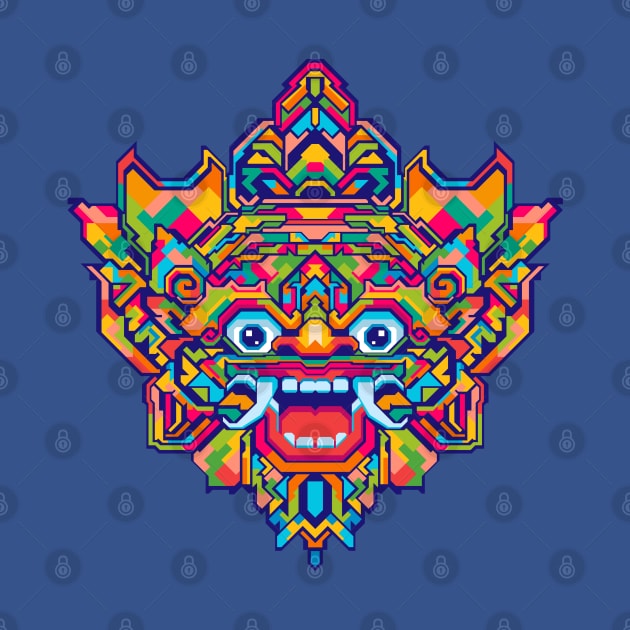 BARONG POP ART ILLUSTRATION by mrcatguys