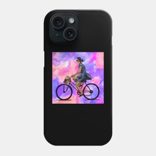 Bicycle Girl Phone Case