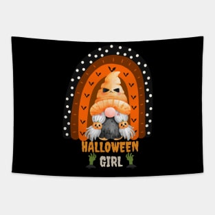 The Halloween Girl Tapestry