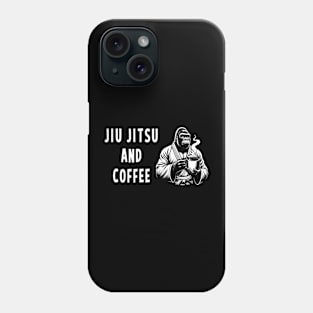 Brazilian Jiu Jitsu And Coffee Phone Case