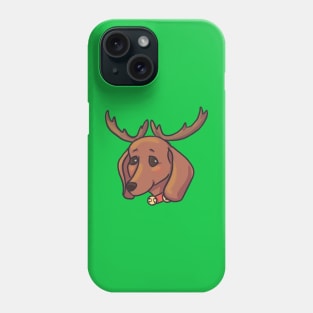 Christmas Dachshund Phone Case