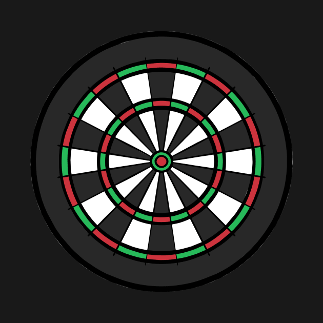 Dart Board Darts by fromherotozero