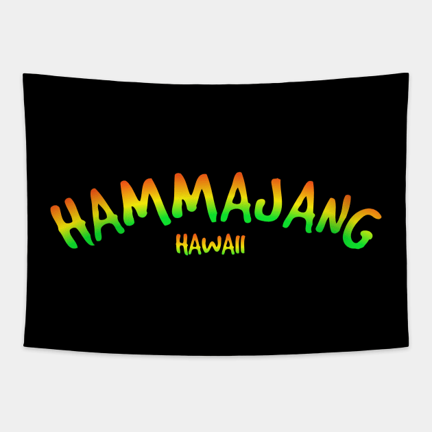 Hammajang hawaii Tapestry by Coreoceanart