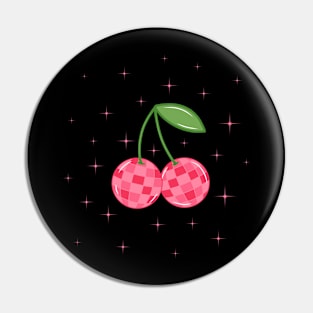 Cherry disco Pin