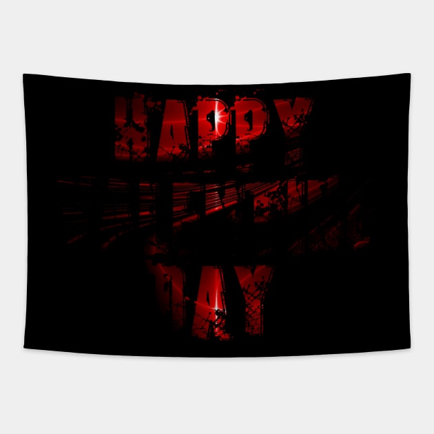 Happy Valentine's Day T-shirt - Valentine's Day Shirt Tapestry by designready4you