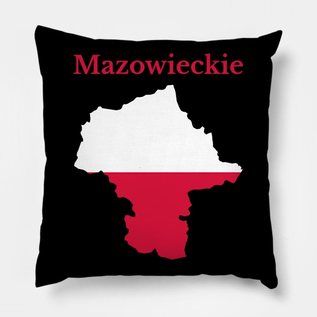 Mazovian Voivodeship, Poland Pillow by maro_00