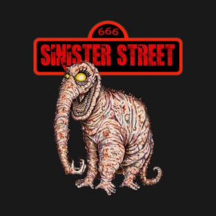 Sinister Street - SnuffelupaGROSS monster T-Shirt