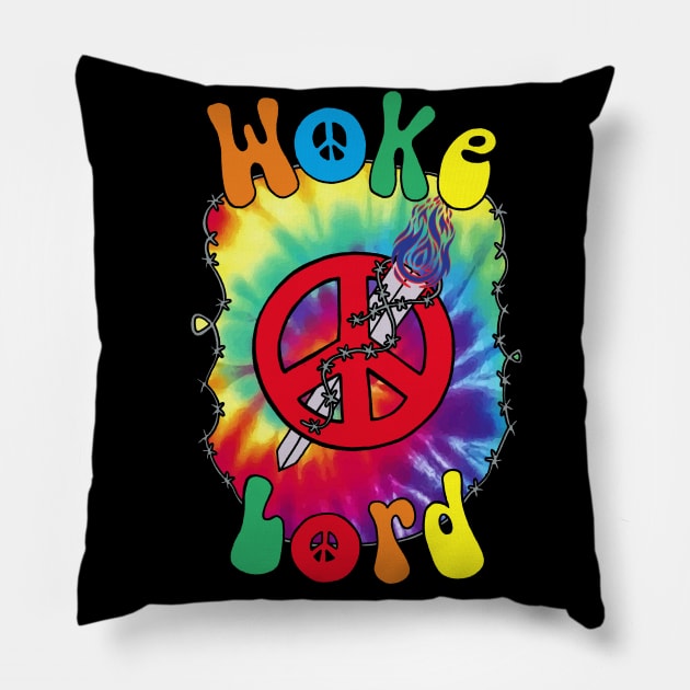 Wokelord X DudeLove Pillow by Glentastik