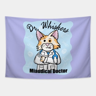 Miaudical Doctor Tapestry