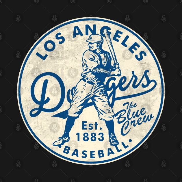Old Style Dodgers (LARGE) by Buck Tee by Buck Tee