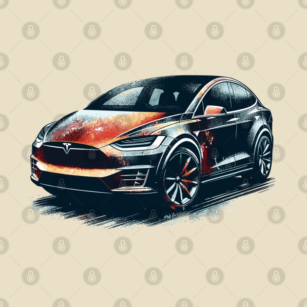 Tesla Model X by Vehicles-Art