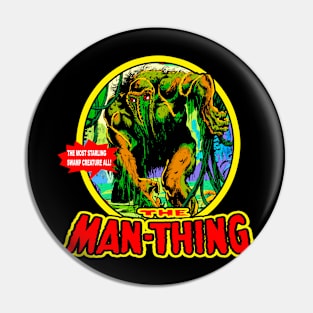 The Man Thing // 70s Sci Fi Pin