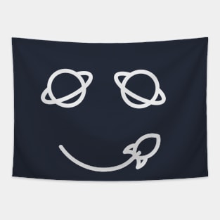 Space Face Tapestry