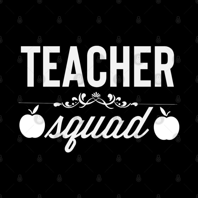 Gift For Teachers - Teacher Squad by Animal Specials