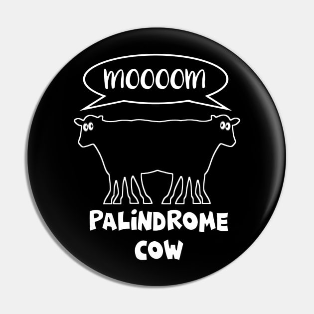 Palindrome Cow Pin by Timeforplay