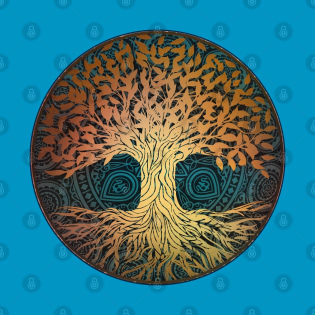 Tree of life vibrations by MCAshe spiritual art 