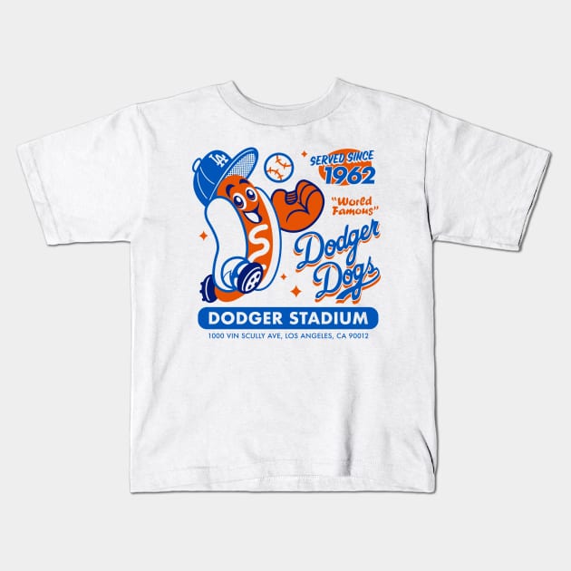 ElRyeShop Dodger Dogs Since 1962 Kids T-Shirt