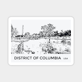 District of Columbia USA Magnet