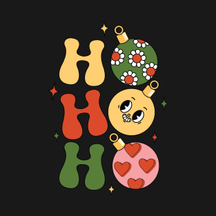 Ho Ho Ho Christmas Decor Cute Xmas Jingle Bells T-Shirt