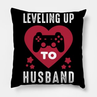 Leveling Up to HUSBAND V2 Pillow
