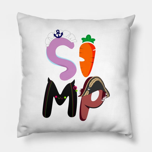 SIMP Hololive Pillow by naderu