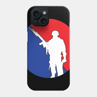 Red & Blue Soldier Phone Case