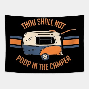 funny camper life Tapestry