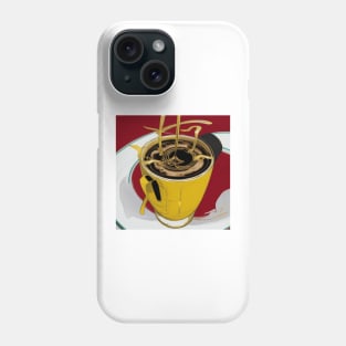 Coffee Roast Vintage Retro Art Vogue Pattern Phone Case