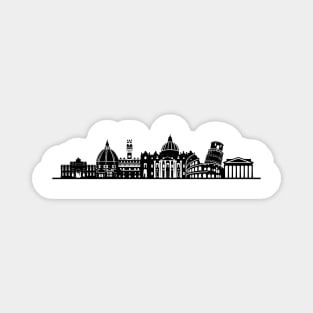 Skyline Of Rome, Italy Magnet