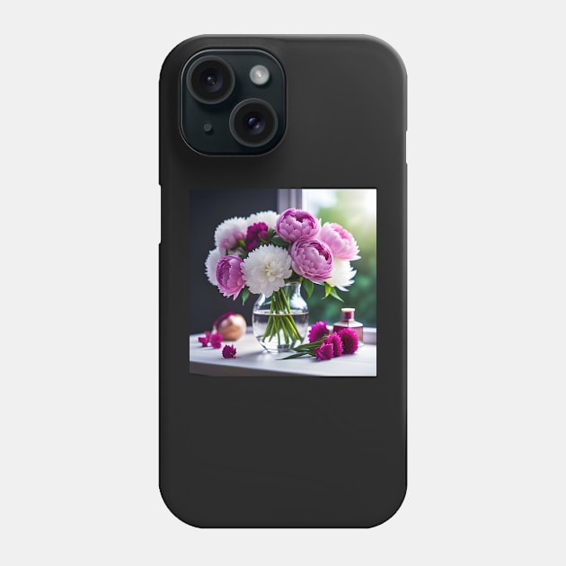 Peonies Phone Case by thali6