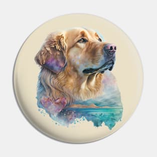 Valentines Golden Retriever - Unleashing love, one wag at a time Pin