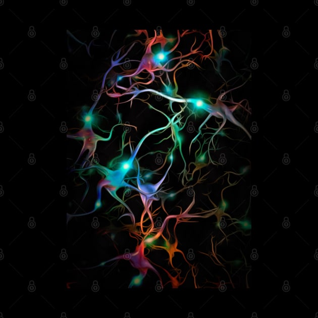 Neurons network by rolffimages