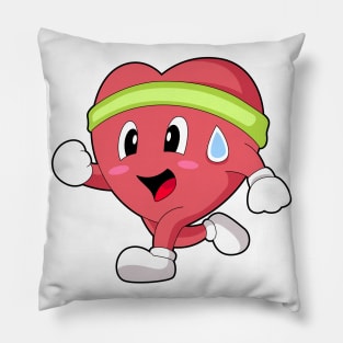 Heart Runner Running Pillow