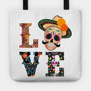 Day Of The Dead Shirt, Dia De Los Muertos Shirt, Hispanic Heritage Shirt, Mexican Floral Skull, Sugar Skull Shirt, Mexican Spanish Holiday Tote