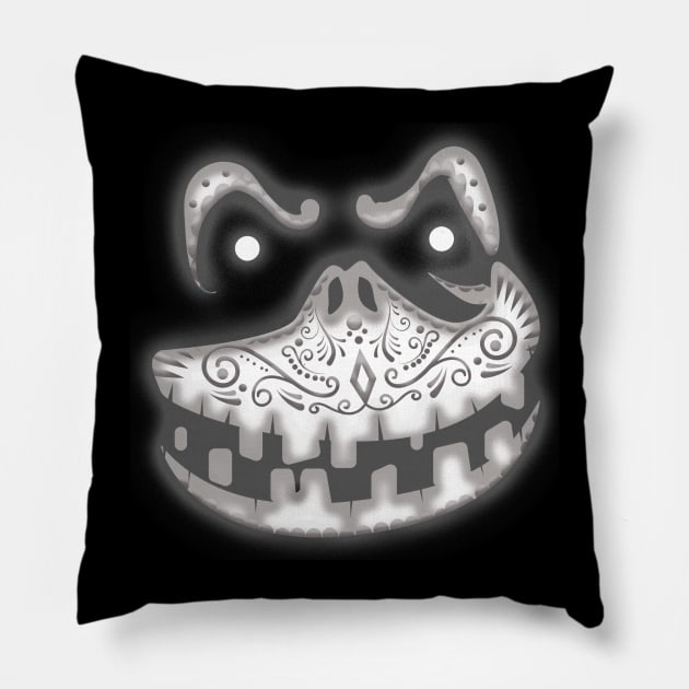 Happy nightmare Pillow by MOLROD