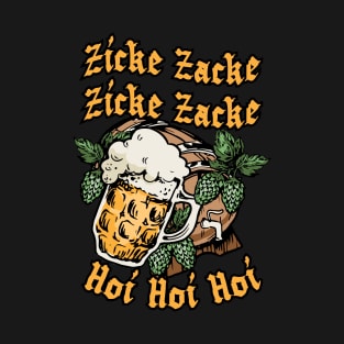 Zicke Zacke Hoi Hoi Hoi T-Shirt