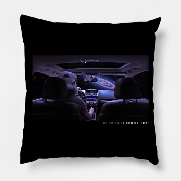 Lightspeed Lounge Pillow by HelloGreedo