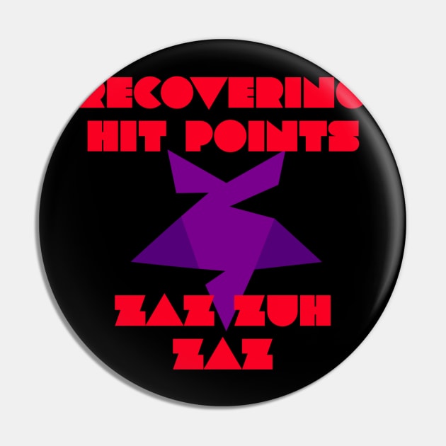 Recovering Hit Points Pin by Elvira Khan