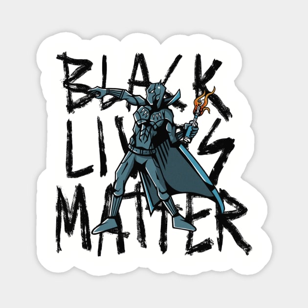 Black live matters Magnet by Camelo